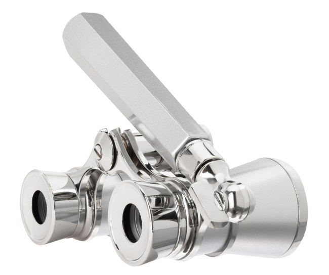 Театральный бинокль-лорнет Levenhuk Broadway 325E, серебристый Театральный бинокль-лорнет Levenhuk Broadway 325E, серебристый