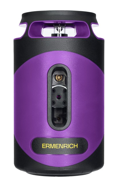 Лазерный уровень Ermenrich PLUS LN40, фиолетовый