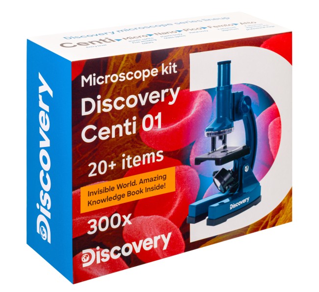 Микроскоп Discovery Centi 01 с книгой Микроскоп Discovery Centi 01 с книгой