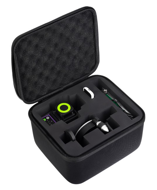 Лазерный уровень Ermenrich LV50 PRO, фиолетовый Лазерный уровень Ermenrich LV50 PRO, фиолетовый