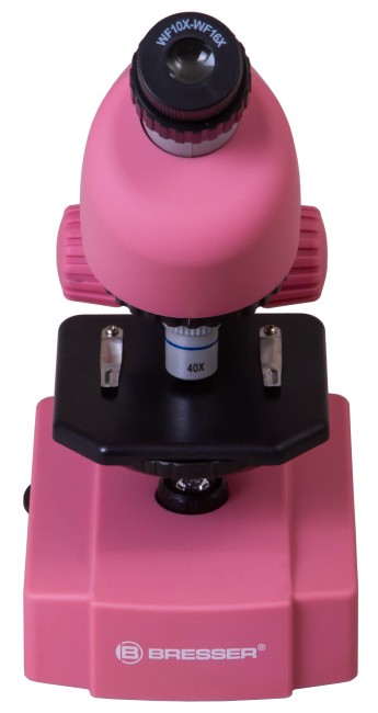 Микроскоп Bresser Junior 40–640x, розовый