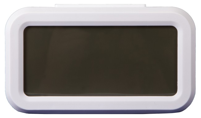 Часы настольные Bresser MyTime Duo LCD, белые