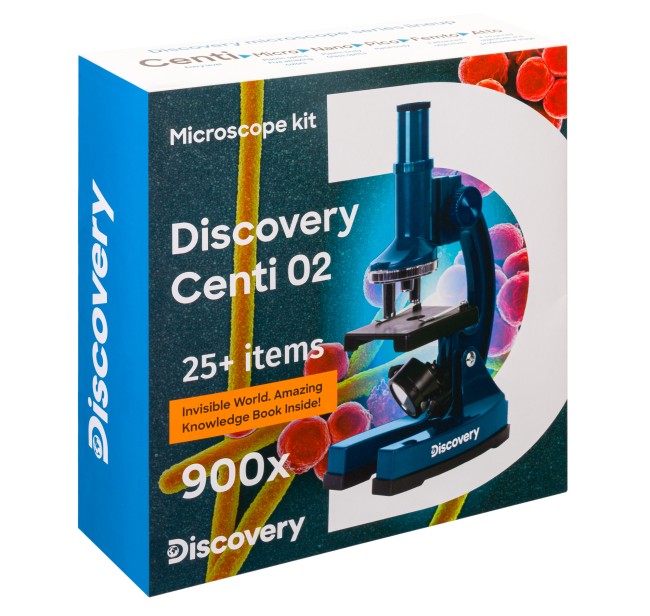 Микроскоп Discovery Centi 02 с книгой Микроскоп Discovery Centi 02 с книгой