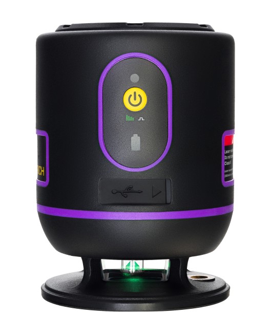 Лазерный уровень Ermenrich LN20, фиолетовый Лазерный уровень Ermenrich LN20, фиолетовый