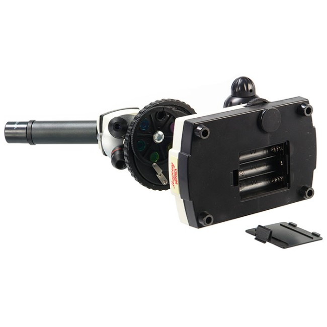 Микроскоп школьный Микромед Эврика 40х-1280х в текстильном кейсе Микроскоп школьный Микромед Эврика 40х-1280х в текстильном кейсе