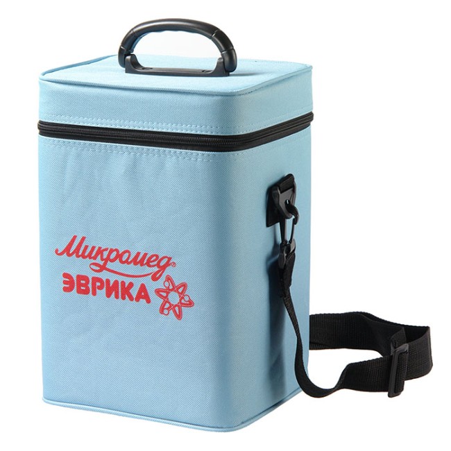 Микроскоп школьный Микромед Эврика 40х-1280х в текстильном кейсе Микроскоп школьный Микромед Эврика 40х-1280х в текстильном кейсе