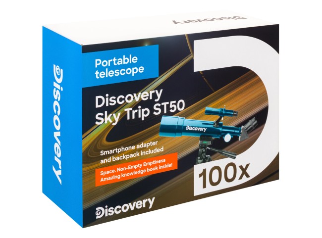 Телескоп Discovery Sky Trip ST50 с книгой Телескоп Discovery Sky Trip ST50 с книгой
