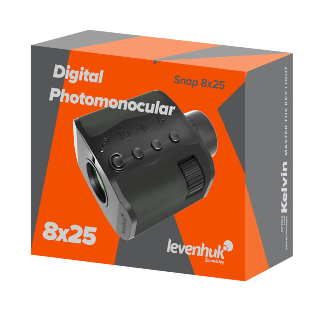 Фотомонокуляр цифровой Levenhuk Kelvin Snap 8x25 Фотомонокуляр цифровой Levenhuk Kelvin Snap 8x25