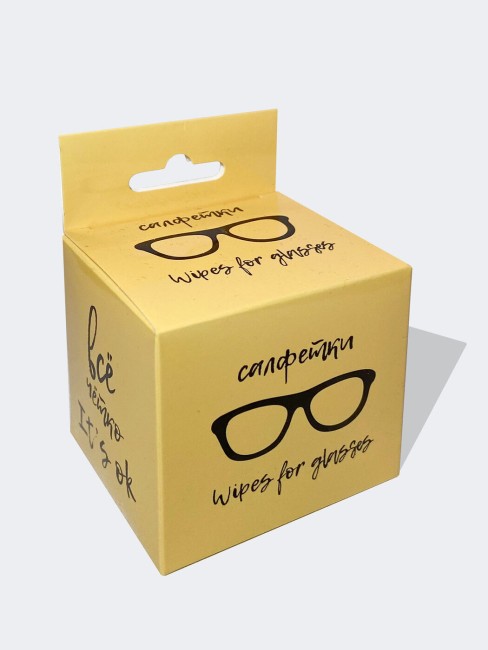 Салфетки чистящие для оптики "Всё чётко" Салфетки чистящие для оптики "Всё чётко"