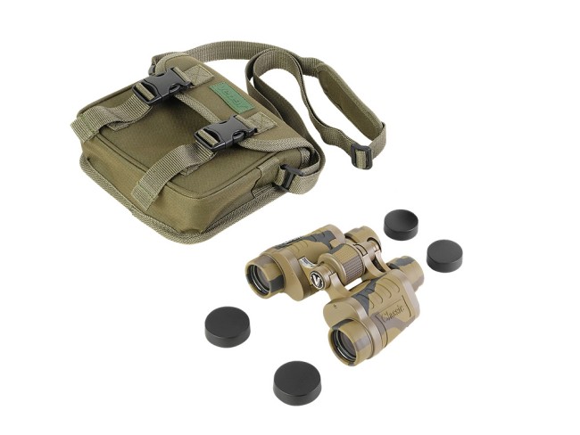Бинокль Veber Classic БПЦ 8x30 VR камуфлированный