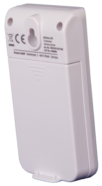 Часы настенные Bresser MyTime LCD, белые