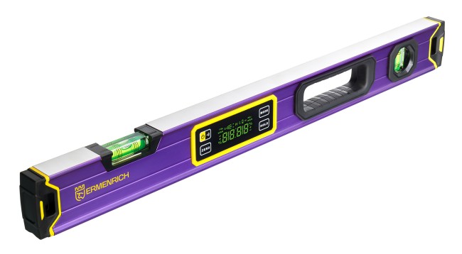 Цифровой уровень Ermenrich Verk LL60, фиолетовый Цифровой уровень Ermenrich Verk LL60, фиолетовый