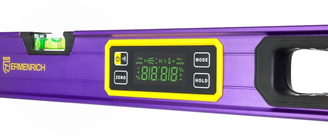 Цифровой уровень Ermenrich Verk LL60, фиолетовый Цифровой уровень Ermenrich Verk LL60, фиолетовый
