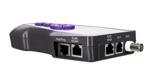 Измеритель длины кабеля Ermenrich NetGeeks NL80, фиолетовый Измеритель длины кабеля Ermenrich NetGeeks NL80, фиолетовый