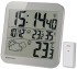Часы настенные Bresser MyTime LCD, серебристые Часы настенные Bresser MyTime LCD, серебристые