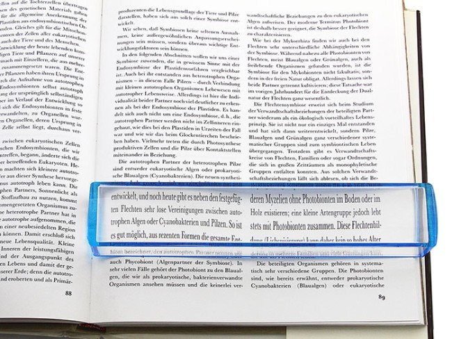 Лупа для чтения Veber 3x, 200х38 мм (7513) Лупа для чтения Veber 3x, 200х38 мм (7513)