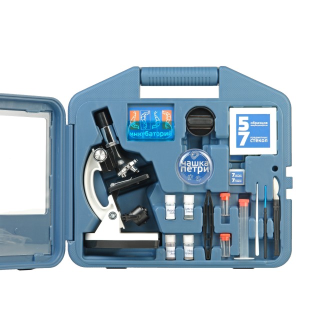 Микроскоп Микромед 100x-1200x в кейсе Микроскоп Микромед 100x-1200x в кейсе