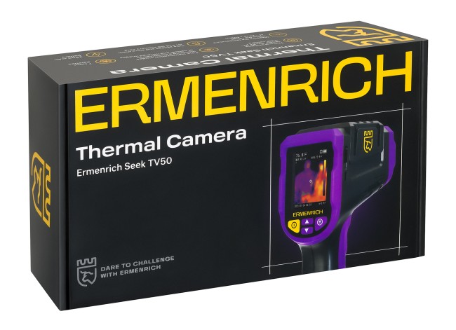 Тепловизор строительный Ermenrich Seek TV50, фиолетовый Тепловизор строительный Ermenrich Seek TV50, фиолетовый