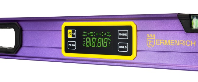 Цифровой уровень Ermenrich Verk LL100, фиолетовый Цифровой уровень Ermenrich Verk LL100, фиолетовый
