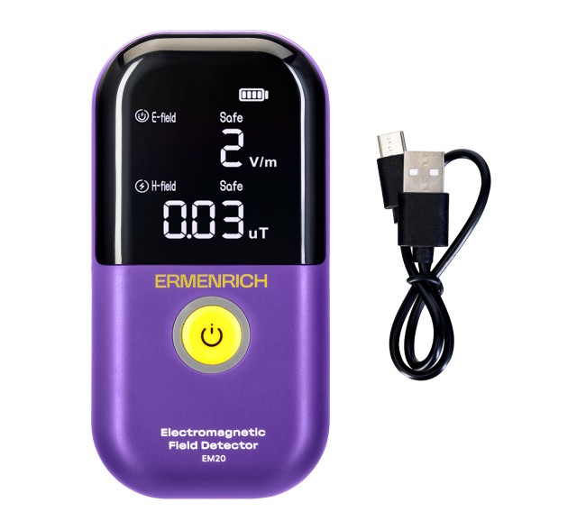 Детектор электромагнитного поля Ermenrich EM20 Детектор электромагнитного поля Ermenrich EM20