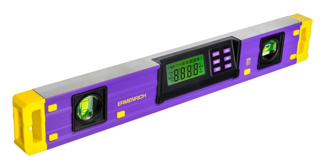 Цифровой уровень Ermenrich Verk LY40, фиолетовый Цифровой уровень Ermenrich Verk LY40, фиолетовый