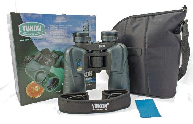Бинокль призменный полевой Yukon 12x50 WA Бинокль призменный полевой Yukon 12x50 WA