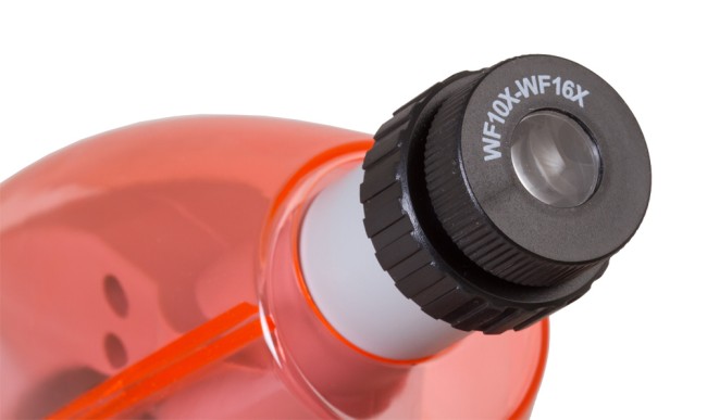 Набор Levenhuk LabZZ MV1 Orange: микроскоп и книга Набор Levenhuk LabZZ MV1 Orange: микроскоп и книга