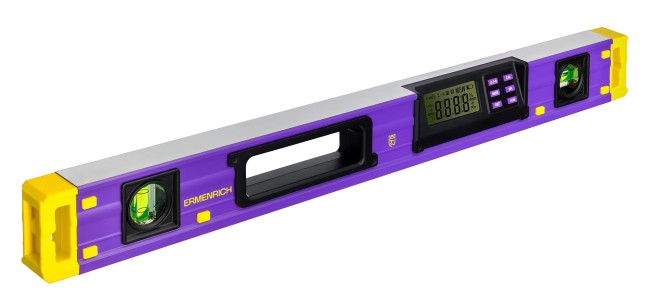 Цифровой уровень Ermenrich Verk LY60, фиолетовый Цифровой уровень Ermenrich Verk LY60, фиолетовый