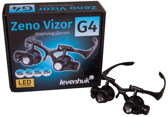 Лупа-очки Levenhuk Zeno Vizor G4 Лупа-очки Levenhuk Zeno Vizor G4