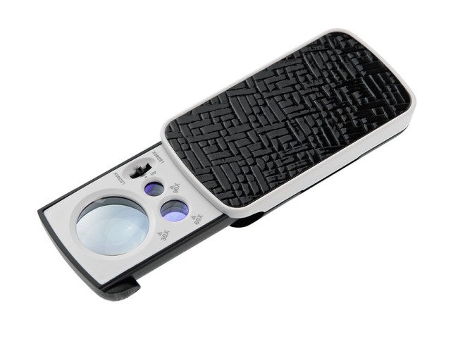 Лупа Veber 774-3ZX (10х, 20х, 30х) Лупа Veber 774-3ZX (10х, 20х, 30х)