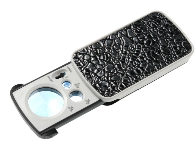 Лупа Veber 774-3ZX (10х, 20х, 30х) Лупа Veber 774-3ZX (10х, 20х, 30х)