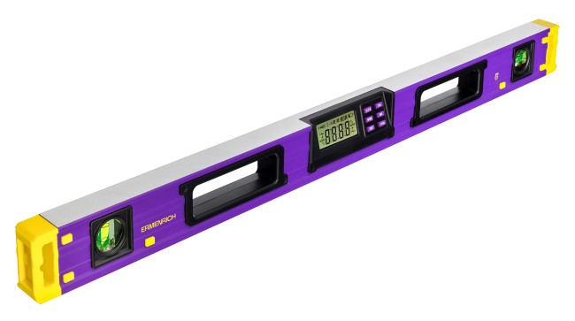 Цифровой уровень Ermenrich Verk LY80, фиолетовый Цифровой уровень Ermenrich Verk LY80, фиолетовый