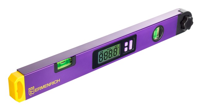 Цифровой угломер Ermenrich Verk DA40, фиолетовый Цифровой угломер Ermenrich Verk DA40, фиолетовый