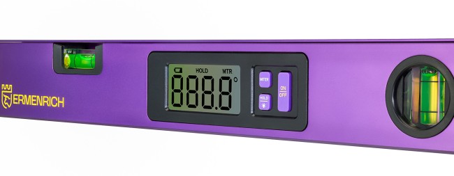 Цифровой угломер Ermenrich Verk DA40, фиолетовый Цифровой угломер Ermenrich Verk DA40, фиолетовый