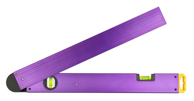 Цифровой угломер Ermenrich Verk DA40, фиолетовый Цифровой угломер Ermenrich Verk DA40, фиолетовый