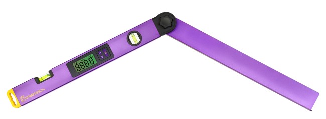 Цифровой угломер Ermenrich Verk DA40, фиолетовый Цифровой угломер Ermenrich Verk DA40, фиолетовый