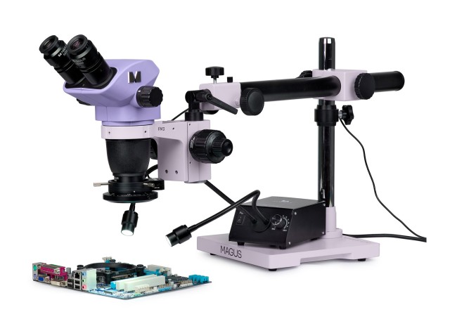 Микроскоп стереоскопический MAGUS Stereo 8BR для ремонта и пайки Микроскоп стереоскопический MAGUS Stereo 8BR для ремонта и пайки