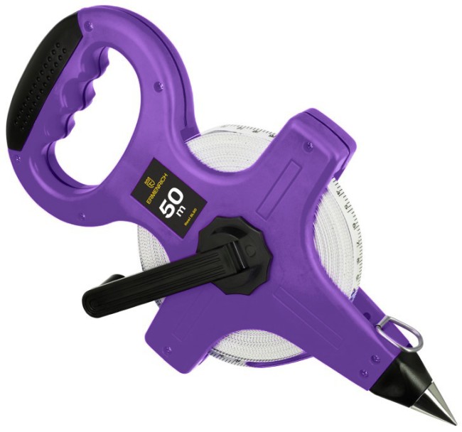 Рулетка геодезическая Ermenrich Reel SL50, фиолетовый Рулетка геодезическая Ermenrich Reel SL50, фиолетовый