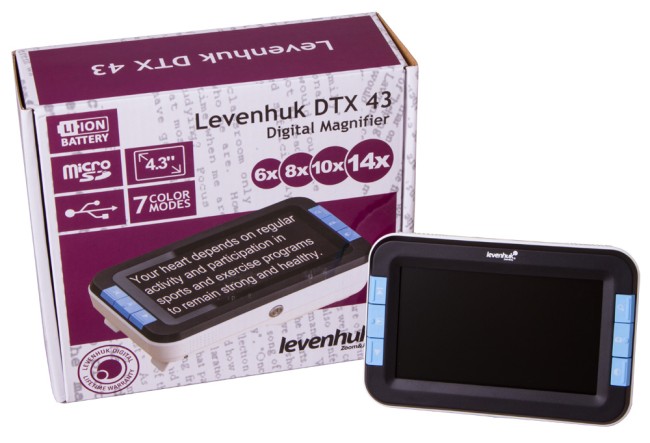 Лупа цифровая Levenhuk DTX 43 Лупа цифровая Levenhuk DTX 43