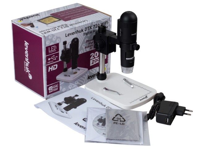 Микроскоп цифровой Levenhuk DTX 720 WiFi Микроскоп цифровой Levenhuk DTX 720 WiFi
