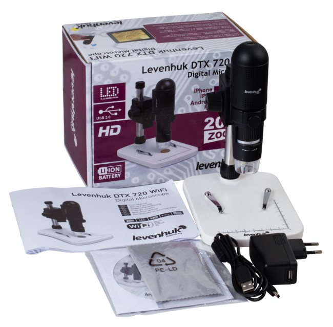 Микроскоп цифровой Levenhuk DTX 720 WiFi Микроскоп цифровой Levenhuk DTX 720 WiFi