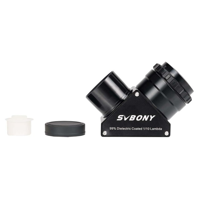 Диагональное зеркало SVBONY 90 гр., 2" диэлектрическое (W9180B) Диагональное зеркало SVBONY 90 гр., 2" диэлектрическое (W9180B)