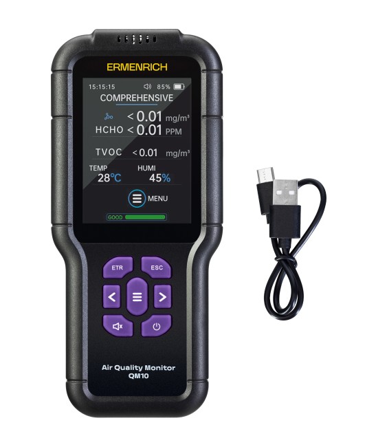 Монитор качества воздуха Ermenrich QM10 Монитор качества воздуха Ermenrich QM10