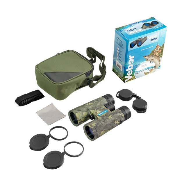 Бинокль Veber Fisher 10x42 (camo) Бинокль Veber Fisher 10x42 (camo)
