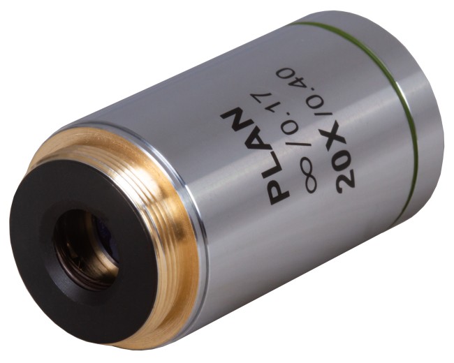 Объектив планахроматический Levenhuk MED 20x/беск Объектив планахроматический Levenhuk MED 20x/беск