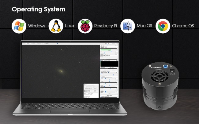 Астрономическая камера SVBONY 11,7 Мпикс USB3.0 (SV405CC) Астрономическая камера SVBONY 11,7 Мпикс USB3.0 (SV405CC)