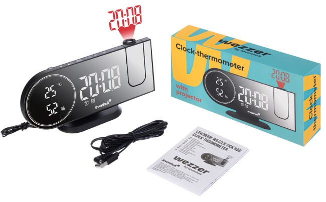 Часы-термометр Levenhuk Wezzer Tick H50 Часы-термометр Levenhuk Wezzer Tick H50