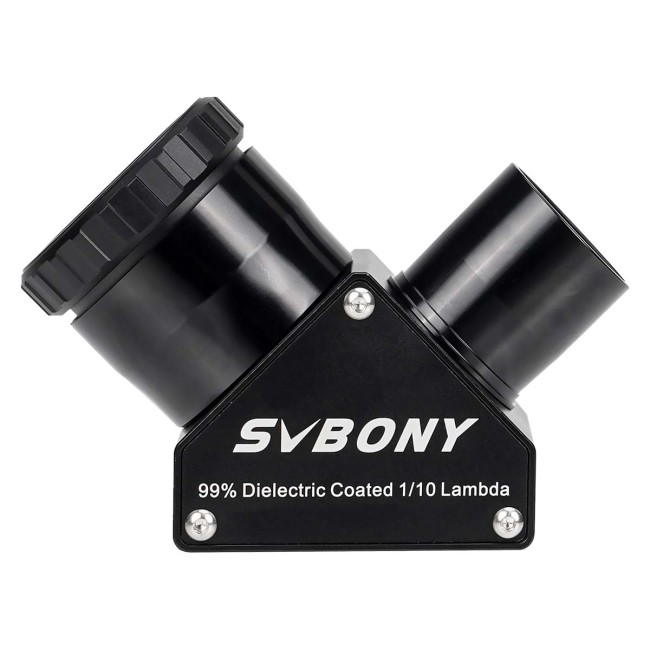 Диагональное зеркало SVBONY 90 гр., 1,25" диэлектрическое (W9180A) Диагональное зеркало SVBONY 90 гр., 1,25" диэлектрическое (W9180A)