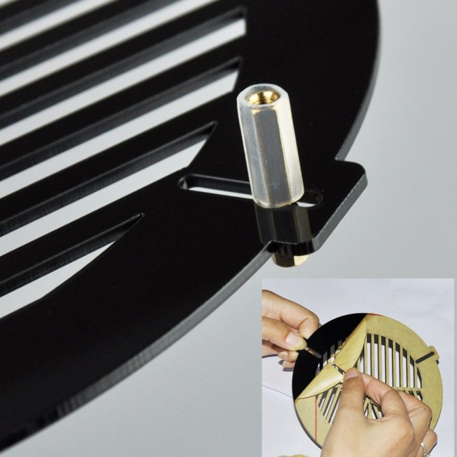 Фокусировочная маска Бахтинова 160мм (металл) Фокусировочная маска Бахтинова 160мм (металл)