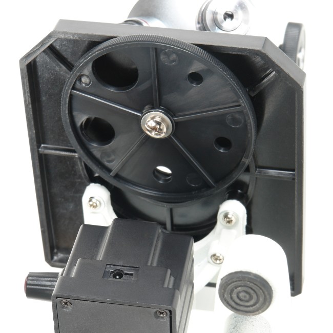 Микроскоп школьный Микромед Эврика 40х-640х (зеркало, LED)